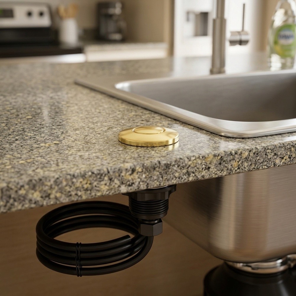 Kitchen Gadgets Gold - Przełącznik powietrzny ze stali nierdzewnej do