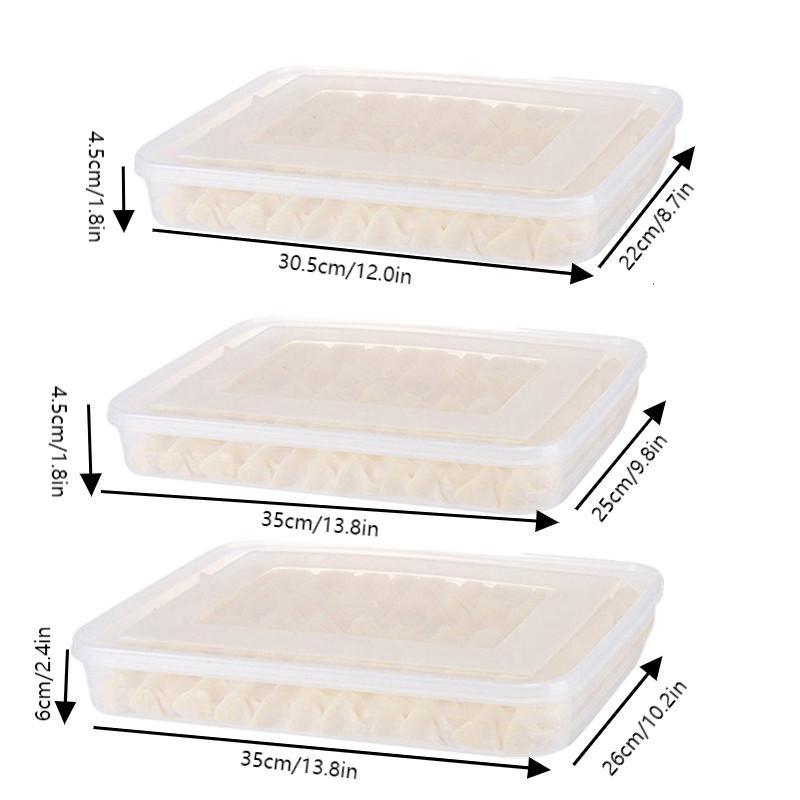 Kitchen Gadgets Organizer - Pojemniki na pierogi, owoce, warzywa, mięso,