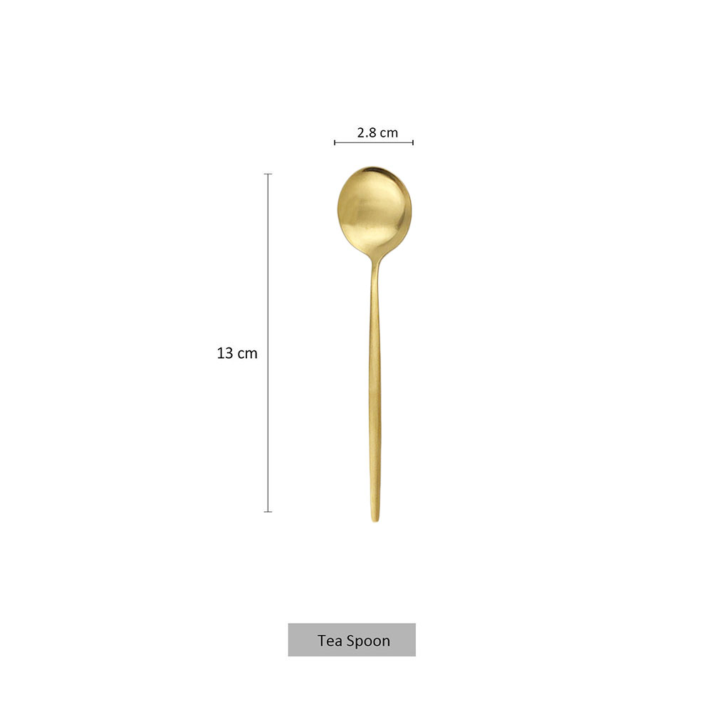 6 szt. Mini łyżki do mieszania – Kitchen Gadgets Gold recenzja i cena