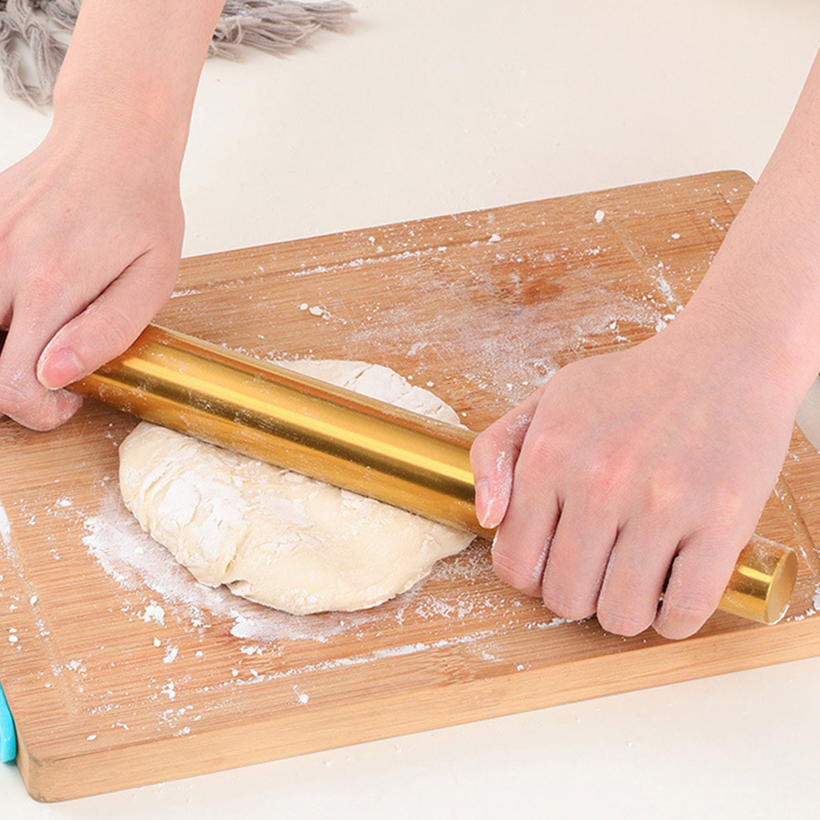 Złoty wałek do ciasta, narzędz – Kitchen Gadgets Gold recenzja i cena