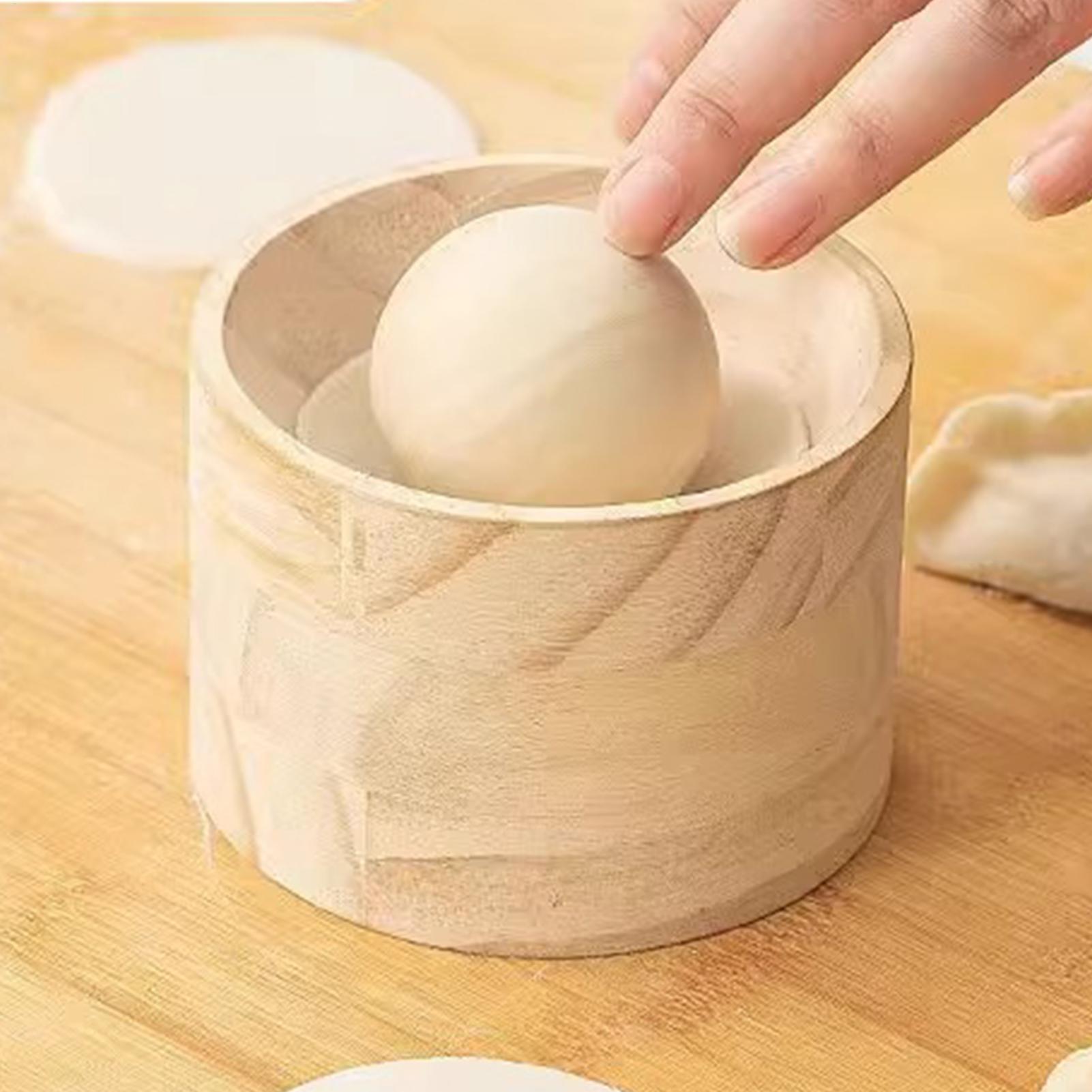 Drewniana praska do ciasta na  – Kitchen Gadgets Dumpling Maker recenzja i cena